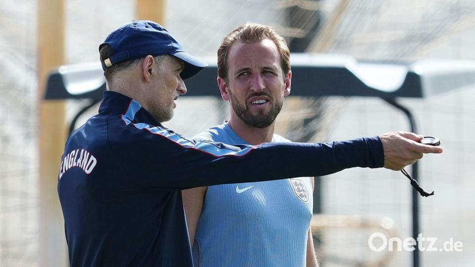 Tuchel hat den Einfluss des FC Bayern auf Harry Kane gelobt. Bild: Martin Rickett/PA Wire/dpa