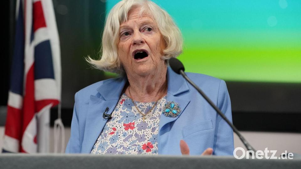 Ann Widdcombe vertrat erzkonservative Positionen. Bild: Lucy North/PA Wire/dpa