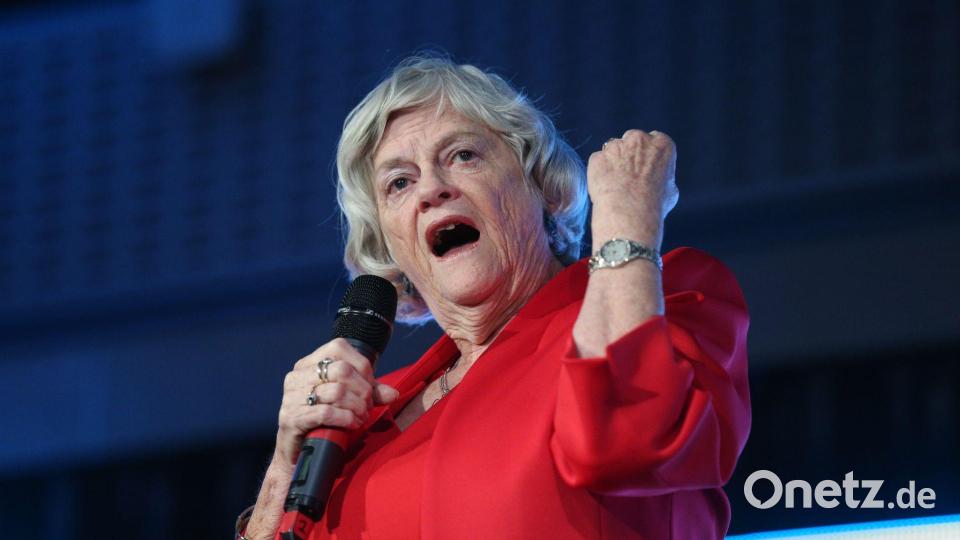 Ann Widdecombe galt als streitlustig. (Archivfoto) Bild: Jonathan Brady/PA Wire/dpa