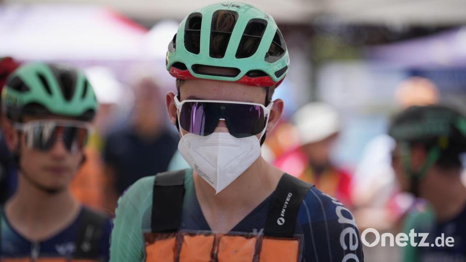 Seit Beginn der Tour herrscht extreme Hitze. Bild: Mosa'ab Elshamy/AP/dpa