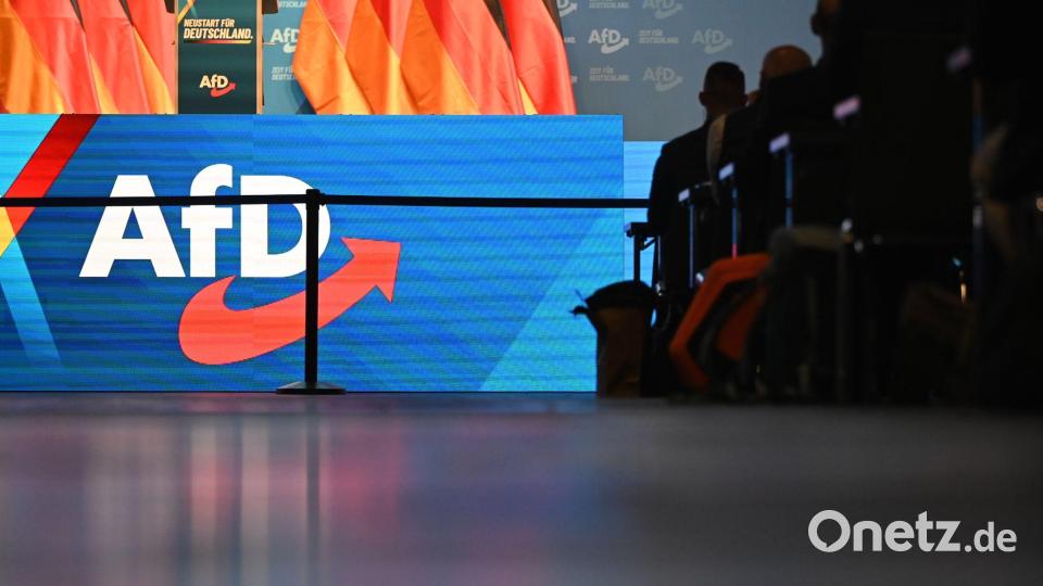 Die Meinungen über ein mögliches AfD-Verbotsverfahren gehen auseinander. (Archivbild) Bild: Katharina Kausche/dpa
