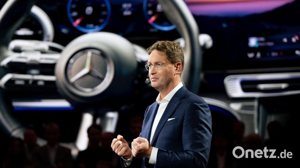 Seine Strategie steckt dahinter: Mercedes-Vorstandschef Ola Källenius. (Archivbild) Bild: Sven Hoppe/dpa