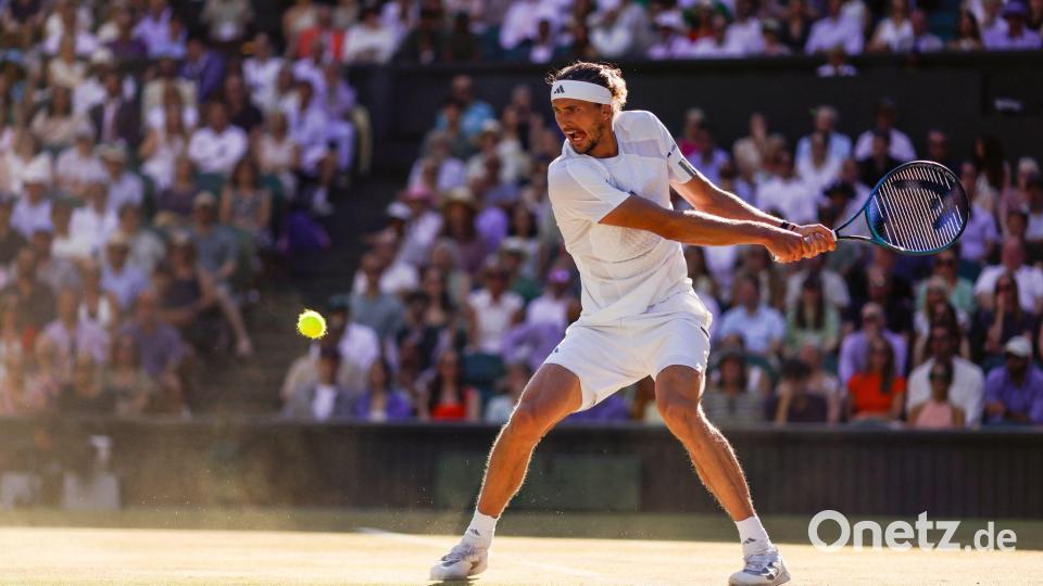 Spielt jetzt deutlich offensiver: Alexander Zverev. Bild: Frank Molter/dpa