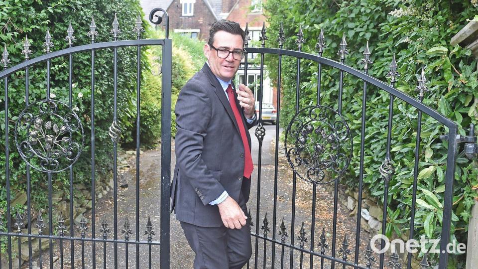 Auf dem Weg in die Downing Street: Andy Burnham. (Archivbild) Bild: Peter Powell/PA Wire/dpa
