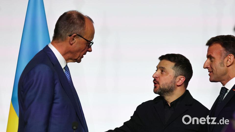 Die „Koalition der Willigen“ trifft sich in Paris. (Archivfoto) Bild: Ludovic Marin/Pool AFP/dpa