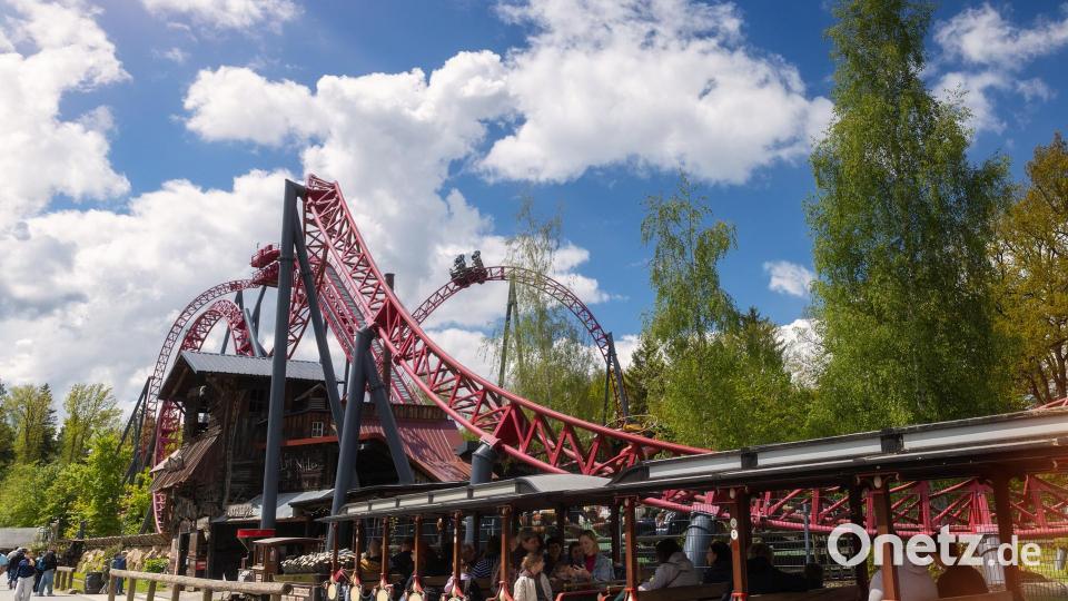 Bist du mutig genug, hier einzusteigen? Bild: Freizeitpark Plohn