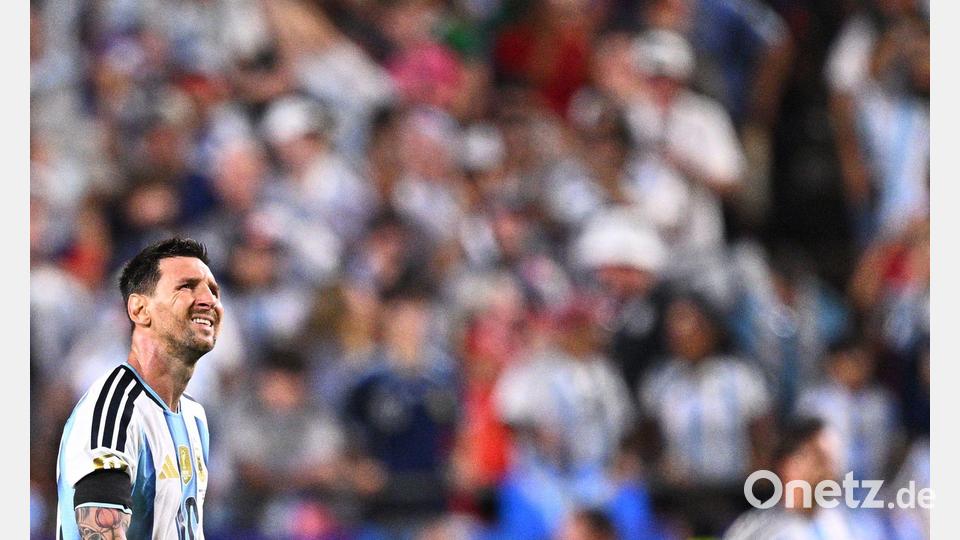 WM-Aus oder drittes WM-Finale für Messi? Bild: Tom Weller/dpa