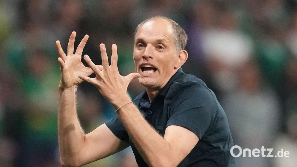 Immer emotional bei der Sache: Thomas Tuchel. (Archivbild) Bild: Nick Potts/PA Wire/dpa