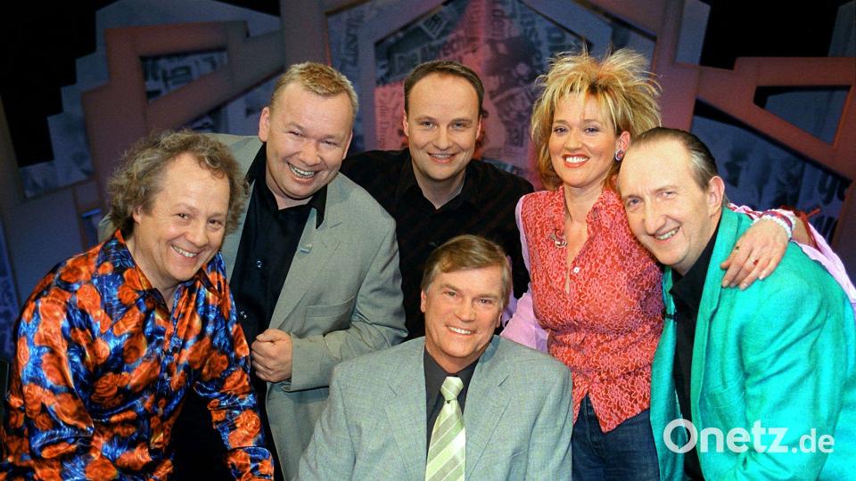 Gaby Köster war meist die einzige Frau am Tisch der Show „7 Tage - 7 Köpfe“. Bild: Hermann-Josef Wöstmann/dpa