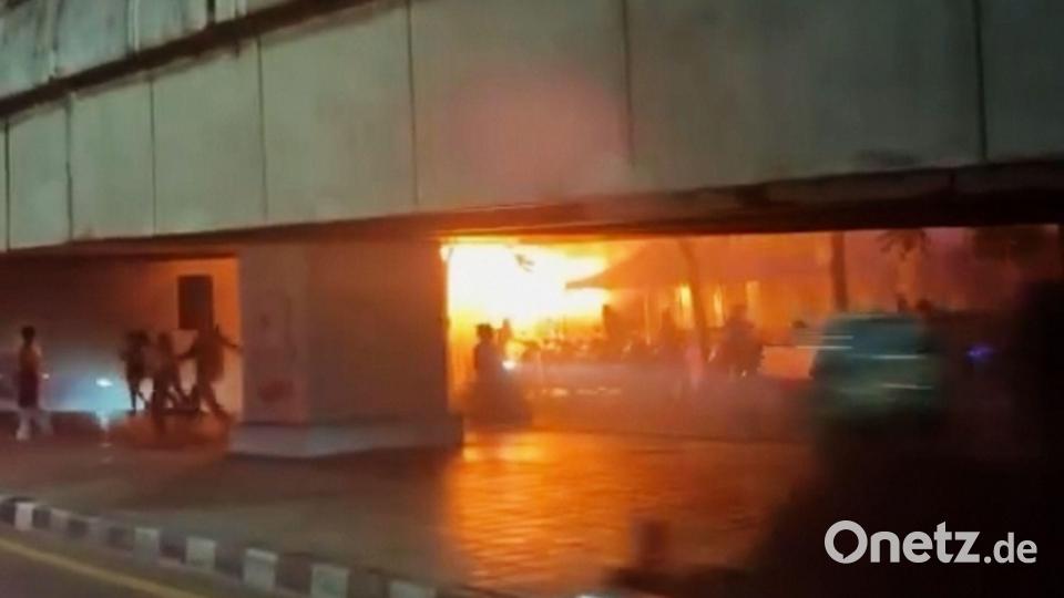 Bei dem verheerenden Brand sind dutzende Menschen ums Leben gekommen. Bild: Uncredited/@jackfanchan via AP/dpa