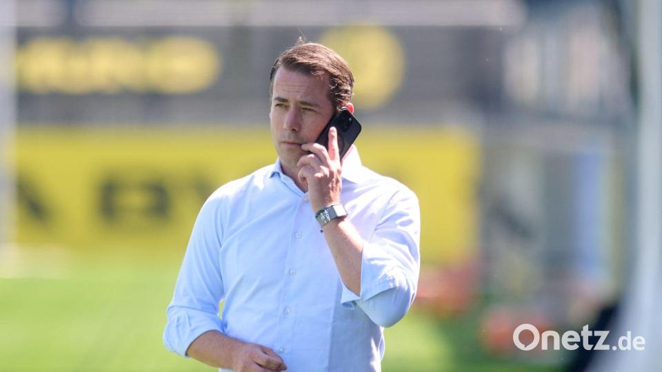 BVB-Sportchef Lars Ricken erwartet noch namhafte Neuzugänge. Bild: Bernd Thissen/dpa