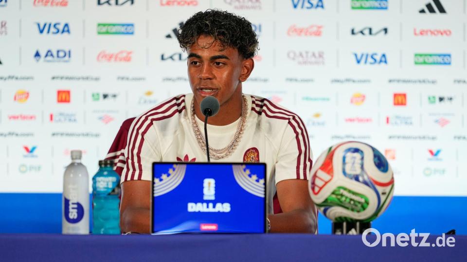 Lamine Yamal konnte bei dieser WM noch nicht durchgehend glänzen. Bild: Tony Gutierrez/AP/dpa