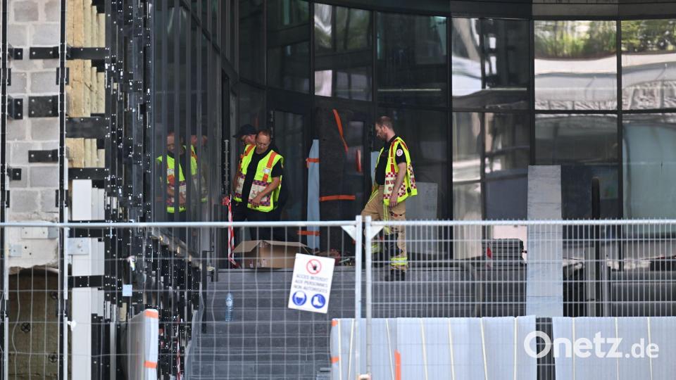 Das Gebäude soll bis Ende 2026 umgebaut werden. Bild: Emile Windal/Belga/dpa