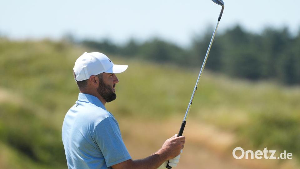 US-Star Scottie Scheffler will den British-Open-Titel erfolgreich verteidigen. Bild: Peter Byrne/PA Wire/dpa