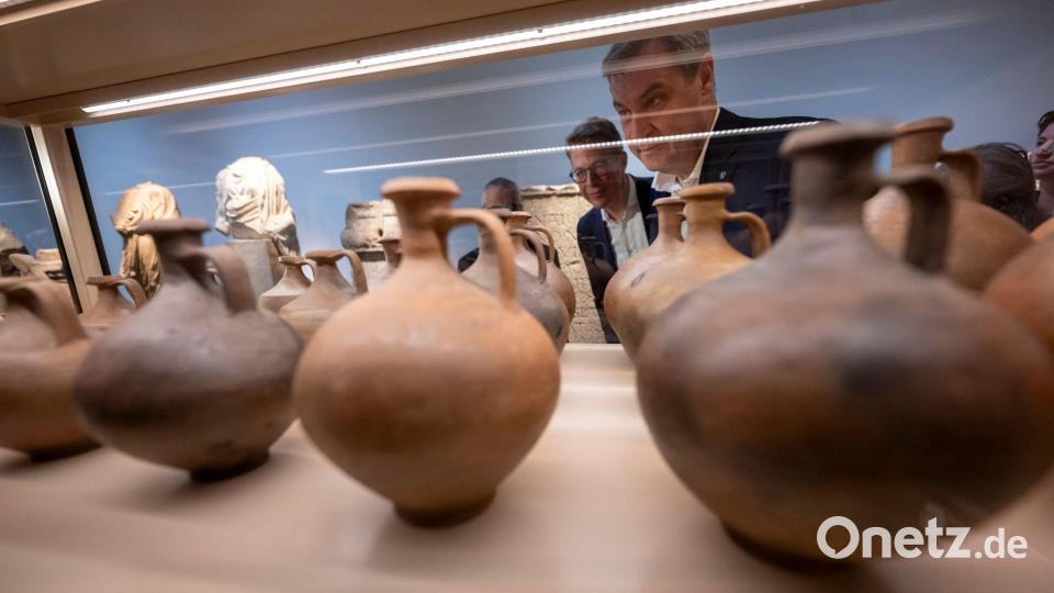 In der Archäologischen Staatssammlung sind rund 20 Millionen archäologische Artefakte. (Archivbild) Bild: Peter Kneffel/dpa