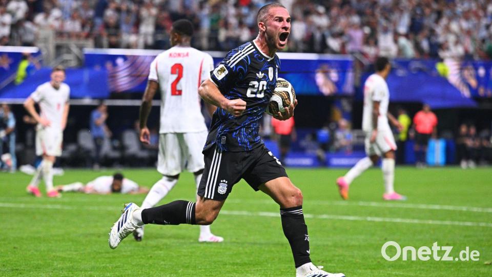 Titelverteidiger Argentinien steht wieder WM-Finale. Bild: Tom Weller/dpa