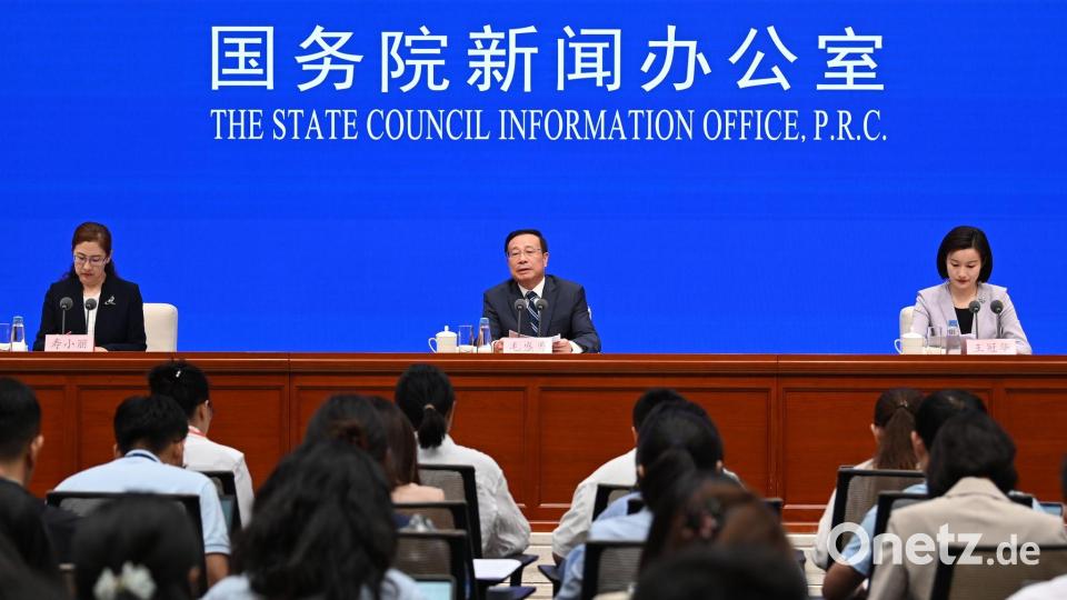 Chinas Statistiker führen den Wachstumsrückgang im zweiten Quartal auf „äußere Faktoren“ zurück. Bild: Johannes Neudecker/dpa