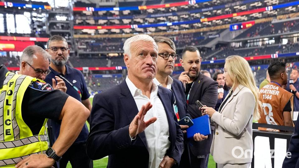 Bekommt zum Abschied nur das kleine Finale: Didier Deschamps. Bild: Ashley Landis/AP/dpa