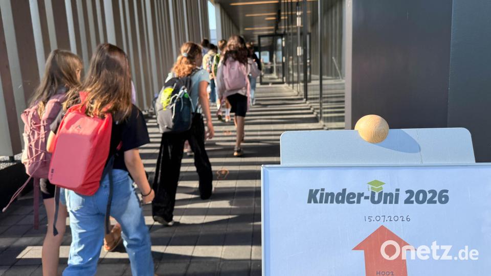 Die Kinder-Uni fand in diesem Jahr zum ersten Mal an der OTH in Weiden statt. Bild: Gabi Schönberger