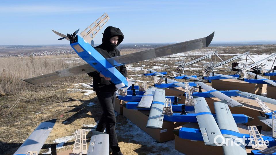 Wenn es um den Einsatz von Drohnen- und Drohnenabwehrsystemen geht, macht der Ukraine derzeit kaum jemand etwas vor. (Archivbild) Bild: Mykola Tys/AP/dpa