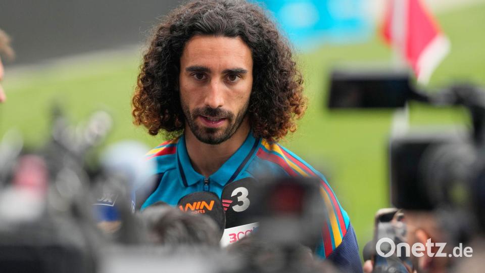Marc Cucurella trägt künftig das Trikot von Real Madrid. (Archivbild) Bild: Andre Penner/AP/dpa