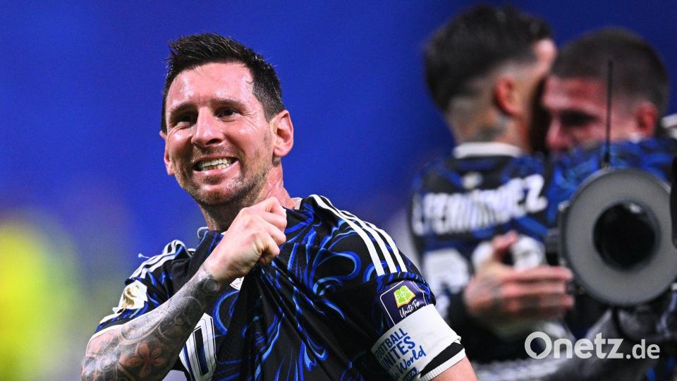 Feiert Lionel Messi mit Argentinien am Sonntag seinen zweiten WM-Titel? Bild: Tom Weller/dpa