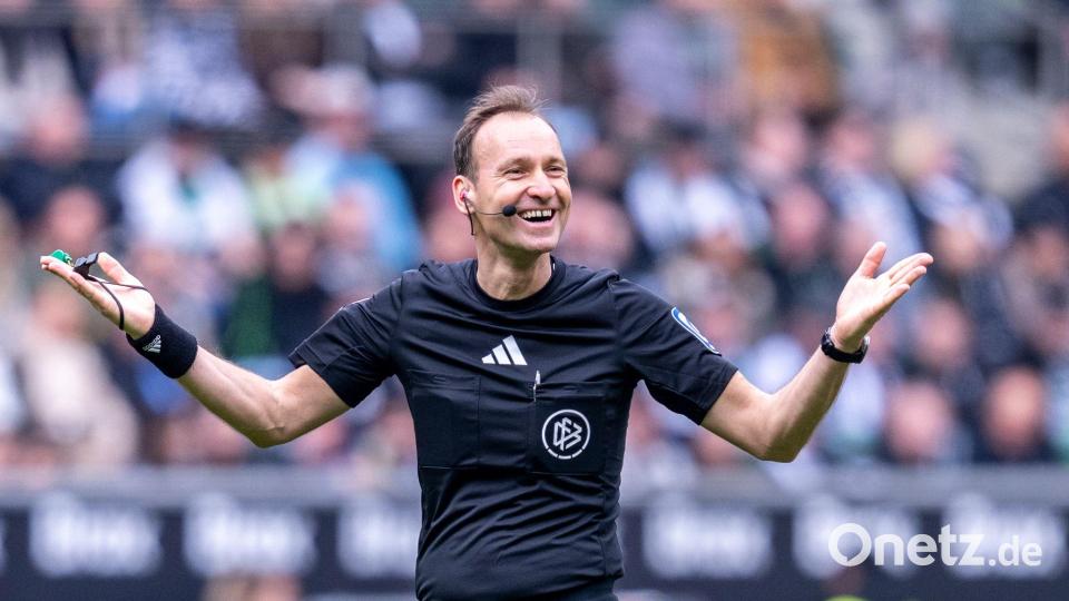 Bastian Dankert darf sich über einen Finaleinsatz freuen. (Archivbild) Bild: David Inderlied/dpa