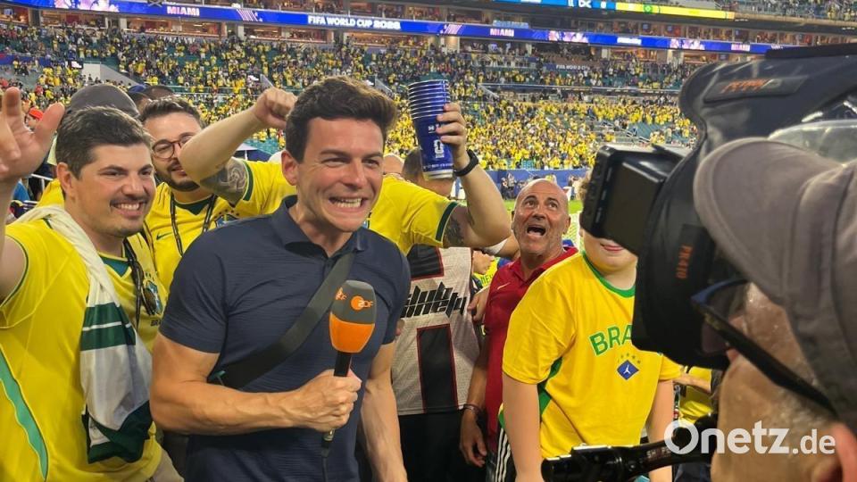 Gänsehaut beim Brasilienspiel. Bild: Privat