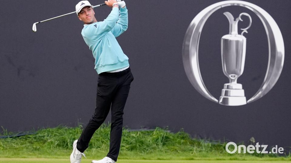 Tiger Christensen spielte zwei 75er-Runden Bild: Peter Byrne/PA Wire/dpa