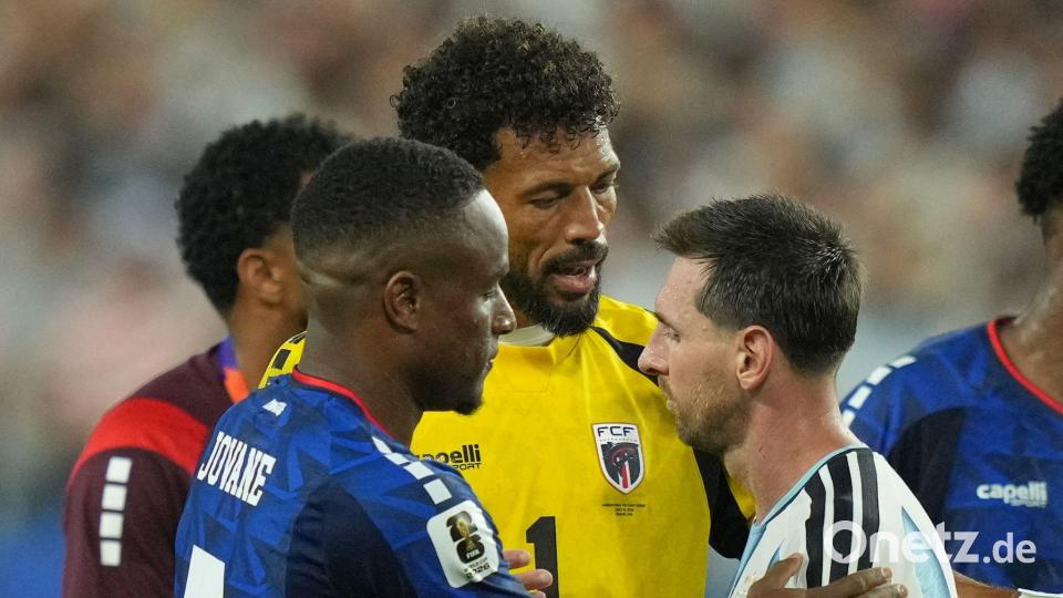 Kap Verde verlor gegen Lionel Messis Argentinier nur mit 2:3 nach Verlängerung. (Archivbild) Bild: Lynne Sladky/AP/dpa