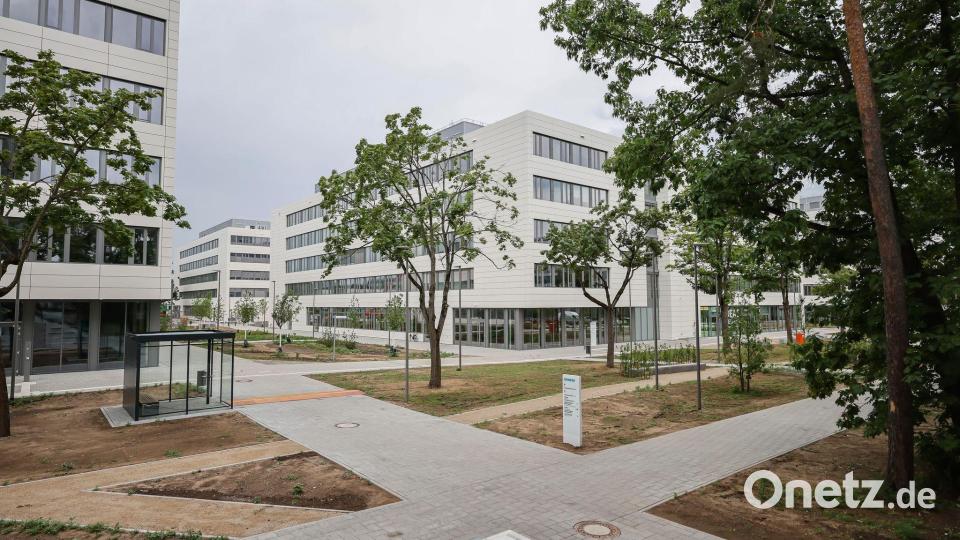 Mit dem Modul 8 ist der Siemens Campus Erlangen nach mehr als zehnjähriger Planungs- und Bauzeit fertiggestellt. Bild: Daniel Löb/dpa