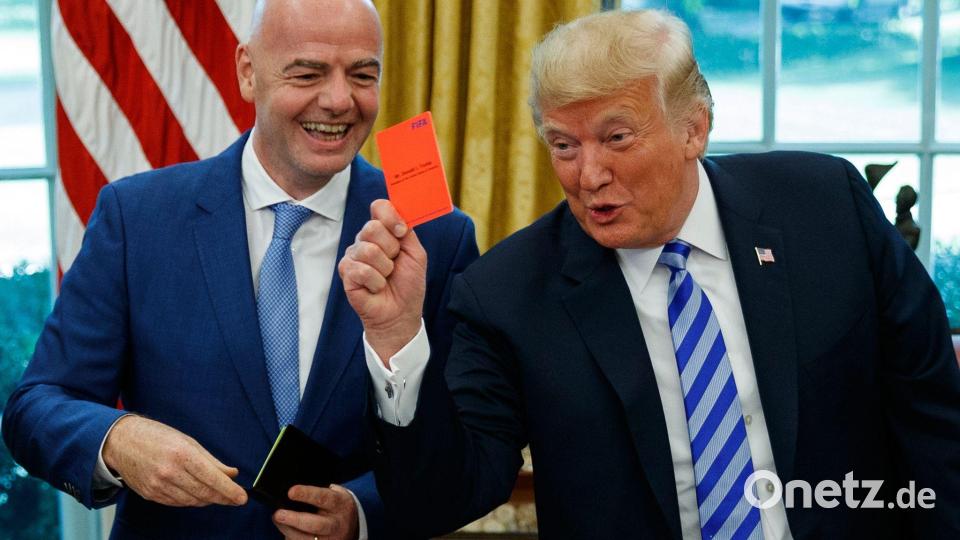 Wusste nach eigener Aussage nicht, was eine Rote Karte bedeutet: US-Präsident Donald Trump. (Archivfoto) Bild: Evan Vucci/AP/dpa