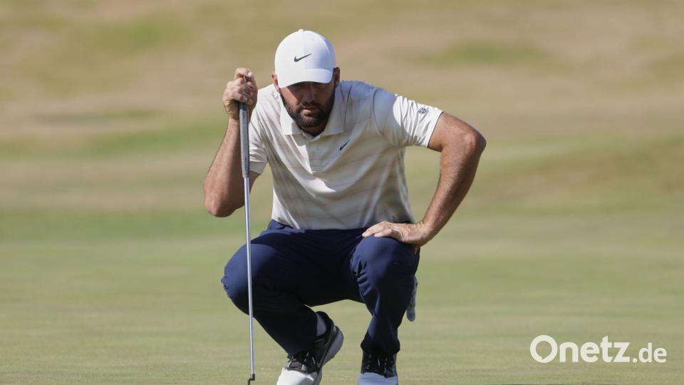 Ebenfalls Vierter in Southport: Titelverteidiger Scottie Scheffler. Bild: Peter Morrison/AP/dpa