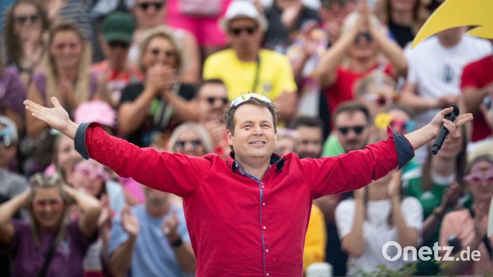 „Mon Amour“ von Tobee versetzt das Publikum in Ekstase. Bild: Hannes P. Albert/dpa