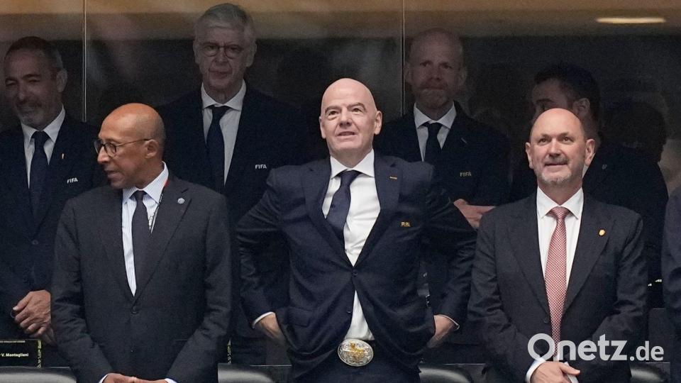 Gianni Infantino in Dallas. (Archivbild) Bild: Ashley Landis/AP/dpa