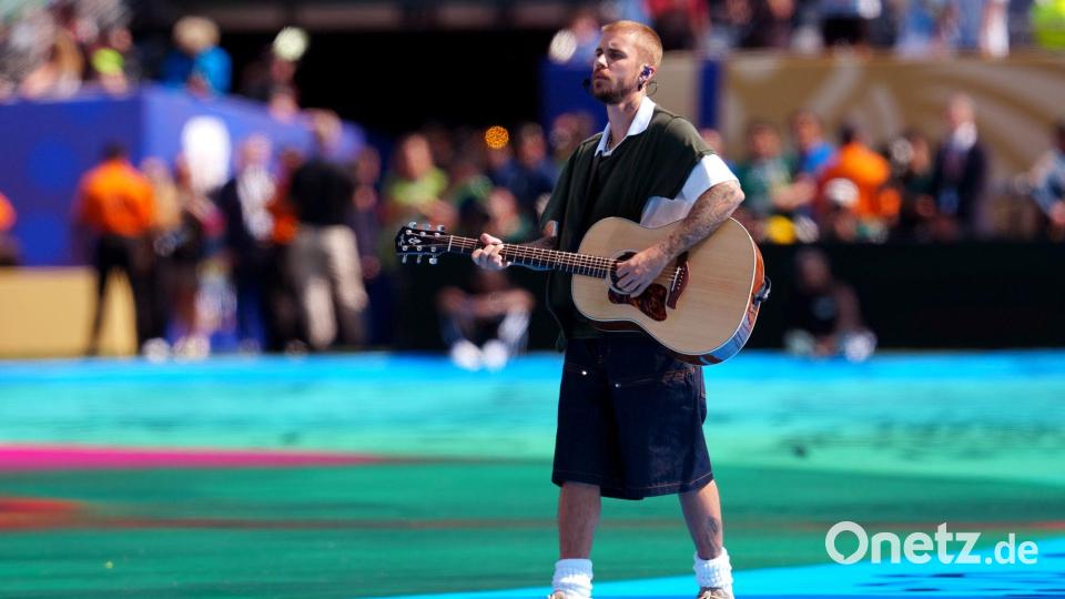 Justin Bieber. Bild: Nick Potts/PA Wire/dpa
