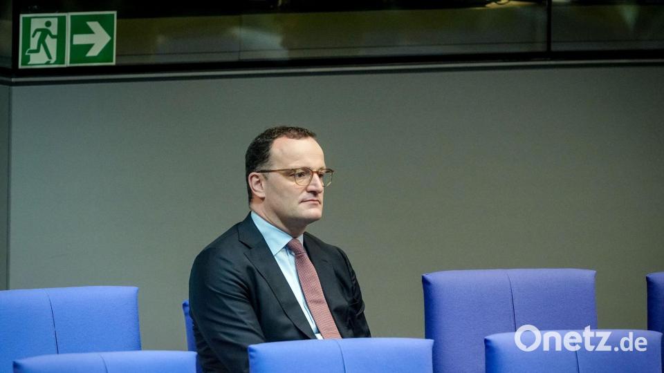 Jens Spahn hat angekündigt, sein Amt als Unionsfraktionschef aufzugeben. (Archivbild) Bild: Kay Nietfeld/dpa