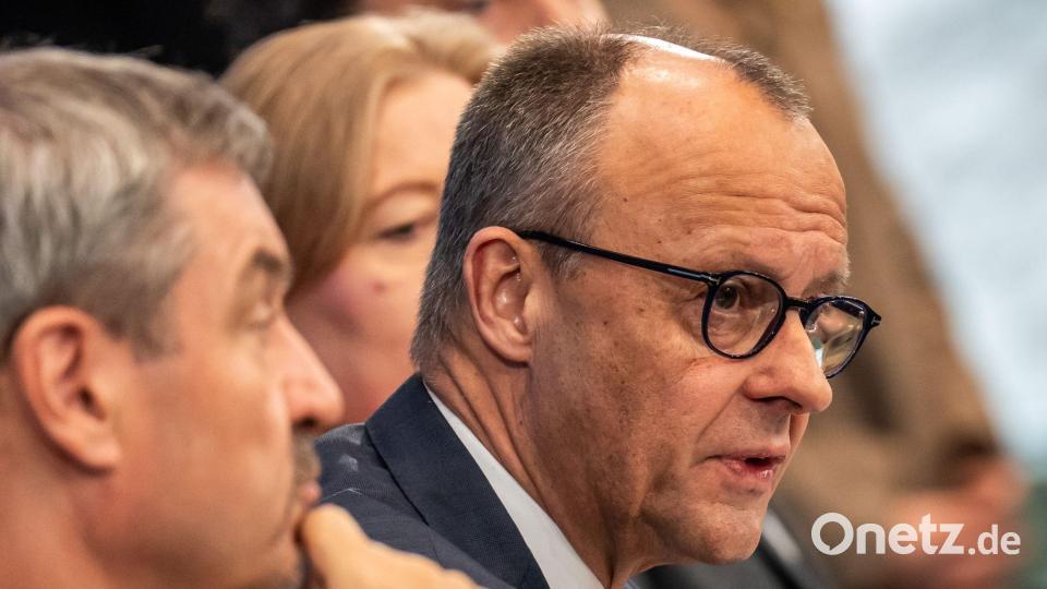 Merz und Söder: Diese beiden machen den Vorschlag für die Nachfolge von Spahn. Bild: Michael Kappeler/dpa