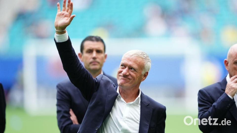Didier Deschamps hört nach 14 Jahren als Nationaltrainer auf. Bild: Martin Rickett/PA Wire/dpa