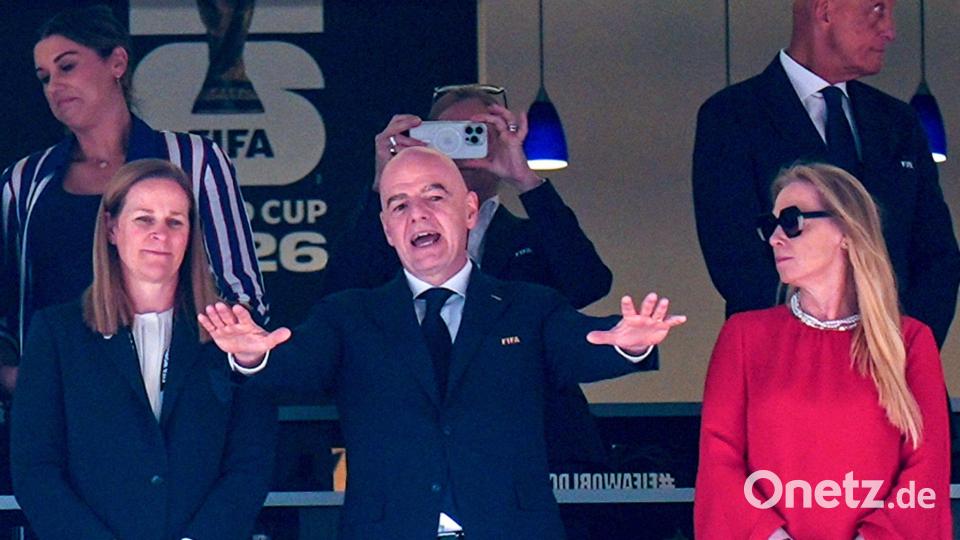 Gianni Infantino in Seattle. (Archivbild) Bild: Manu Fernandez/AP/dpa