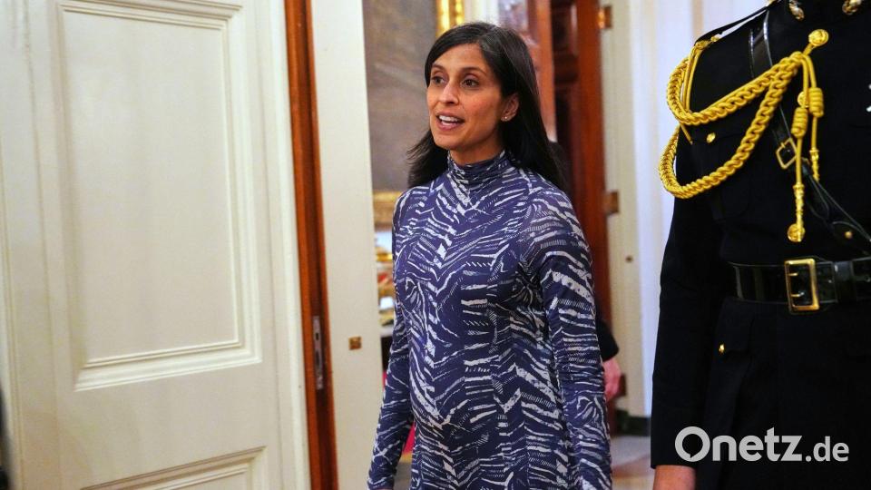 Im Januar machte das Ehepaar Vance die Schwangerschaft der Second Lady öffentlich - nun hat sie ihren Sohn geboren. (Archivbild) Bild: Julia Demaree Nikhinson/AP/dpa