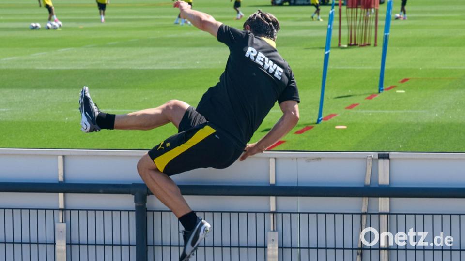 Borussia Dortmunds Trainer Niko Kovac geht mit seinem Team auf Asienreise. (Archivbild) Bild: Bernd Thissen/dpa