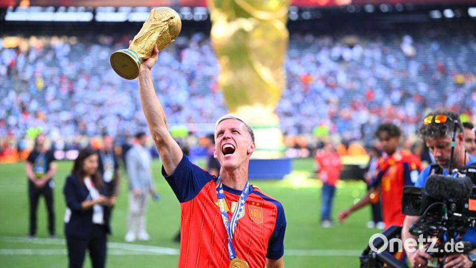 Nun ist er auch noch Weltmeister. Bild: Tom Weller/dpa