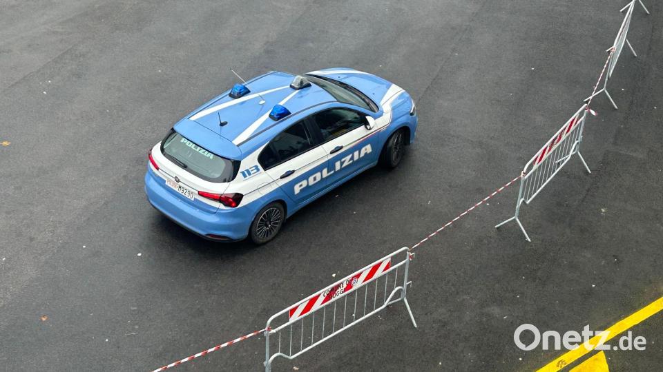 Ein Auto der italienischen Polizei. (Symbolbild) Bild: Christoph Sator/dpa