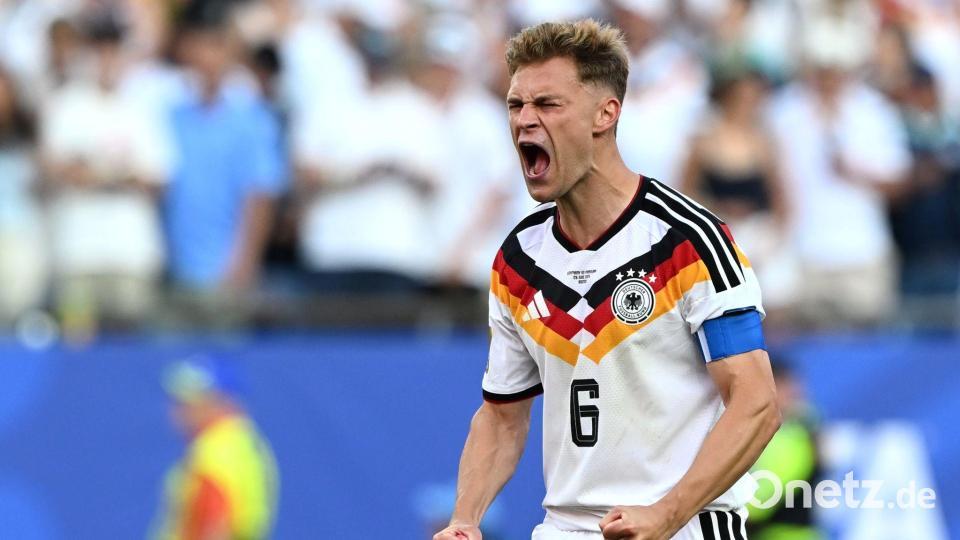DFB-Kapitän Kimmich ist die Schlüsselfigur für Klopp. (Archivbild) Bild: Federico Gambarini/dpa