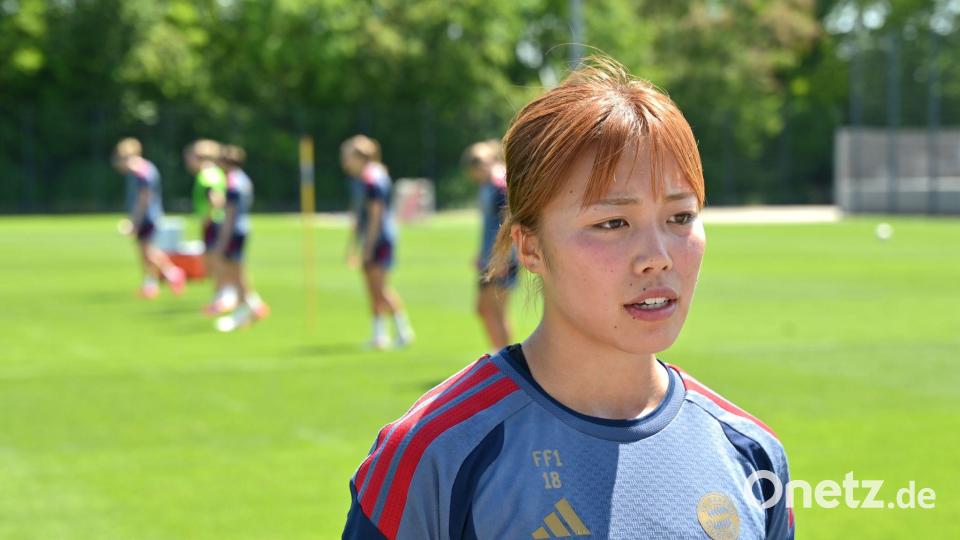 Früher Fokus auf Fußball: Momoko Tanikawa. Bild: Florian Diettrich/dpa