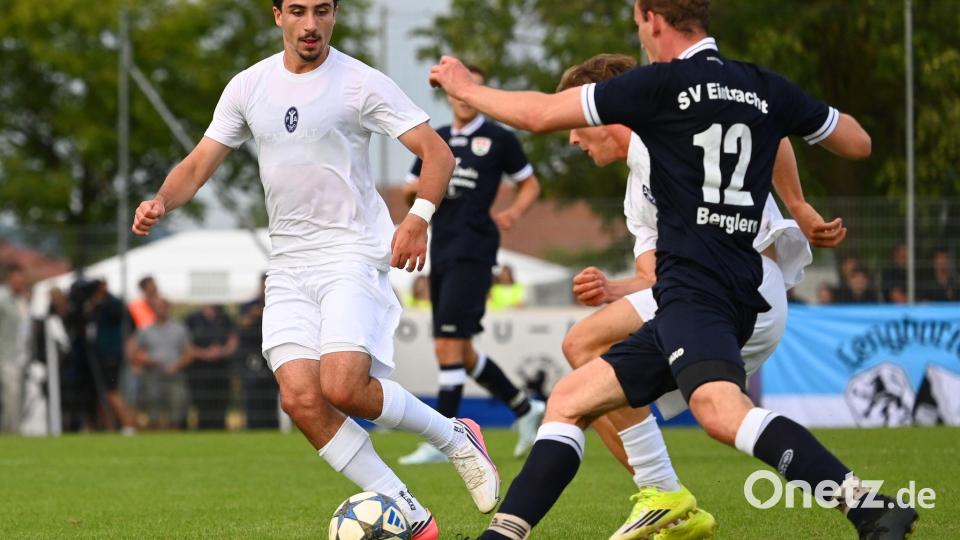 1860 gewann das Spiel gegen den SV Eintracht Berglern mit 5:0. Bild: Florian Diettrich/dpa