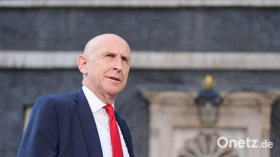 Der ehemalige Verteidigungsminister John Healey ist nun Finanzminister. Bild: Yui Mok/PA Wire/dpa