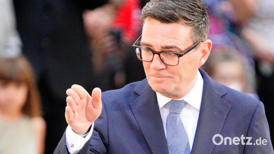 Andy Burnham hat das Kabinett neu aufgestellt. Bild: Ben Birchall/PA Wire/dpa
