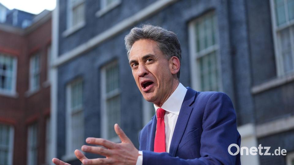 Ed Miliband ist neuer Außenminister. Bild: Yui Mok/PA Wire/dpa